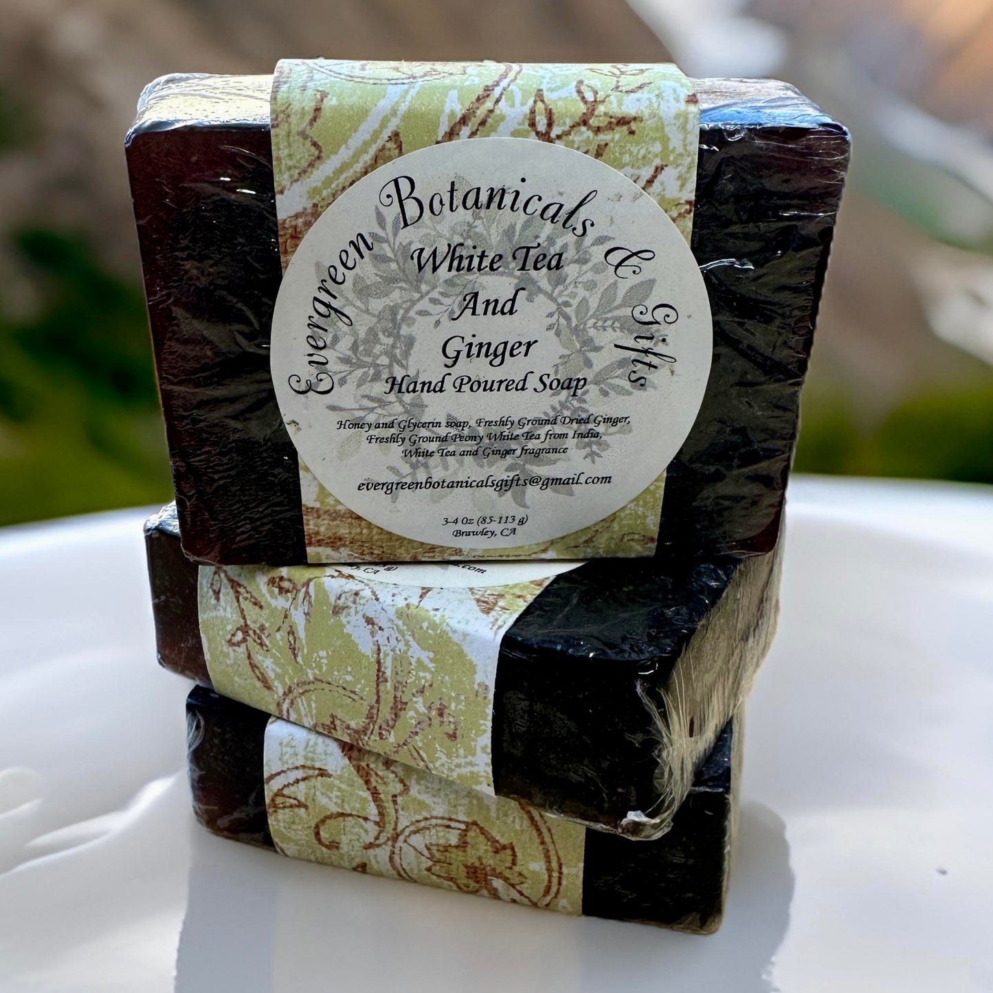 White Tea and Ginger Glycerin Bar Soap