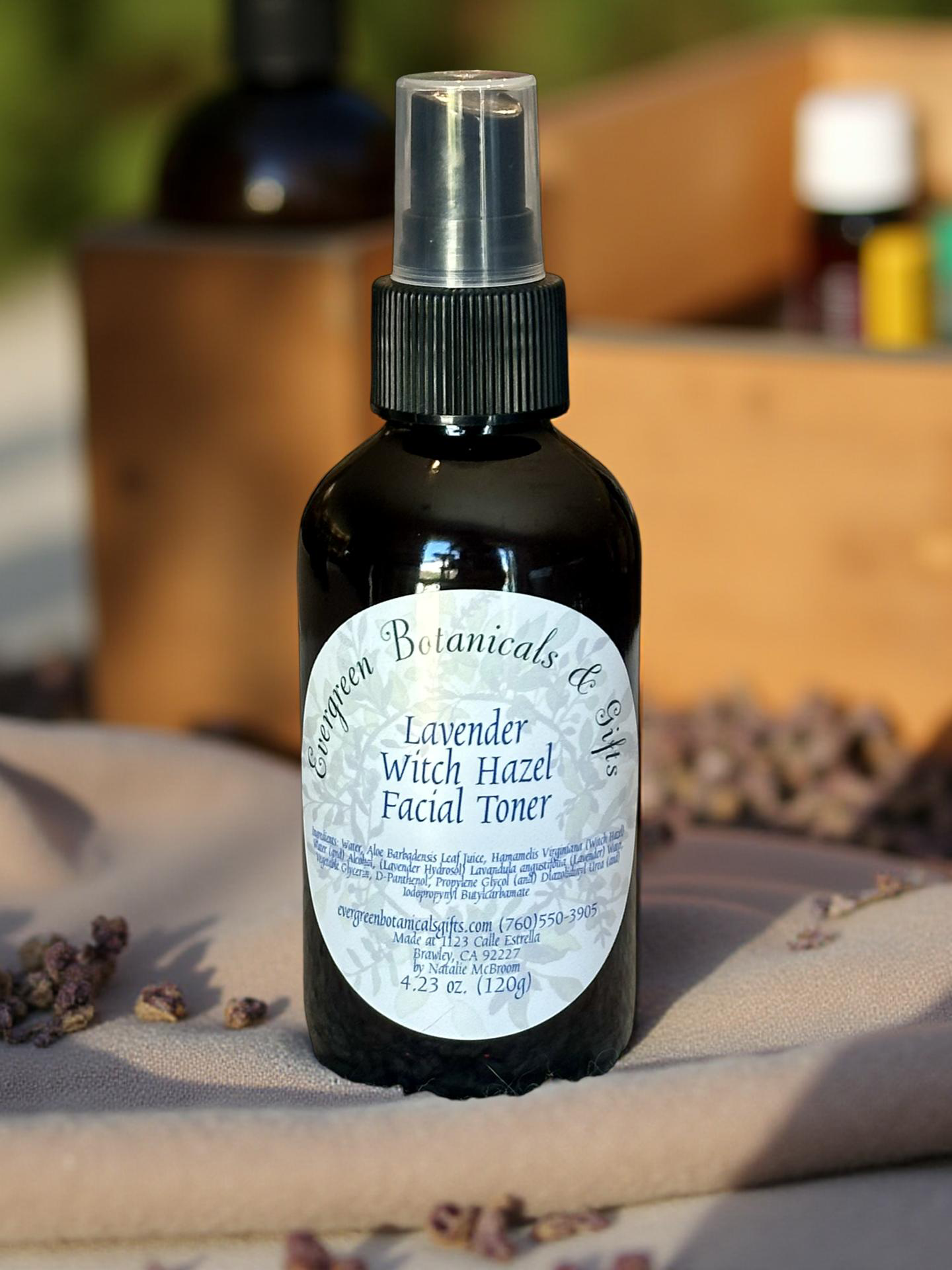 Floral Witch Hazel Facial Toner