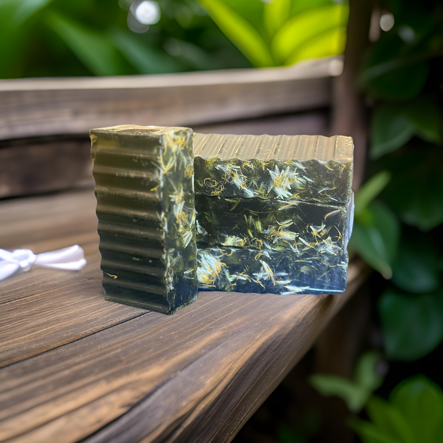 Dandelion-Lemon Balm Bar Soap