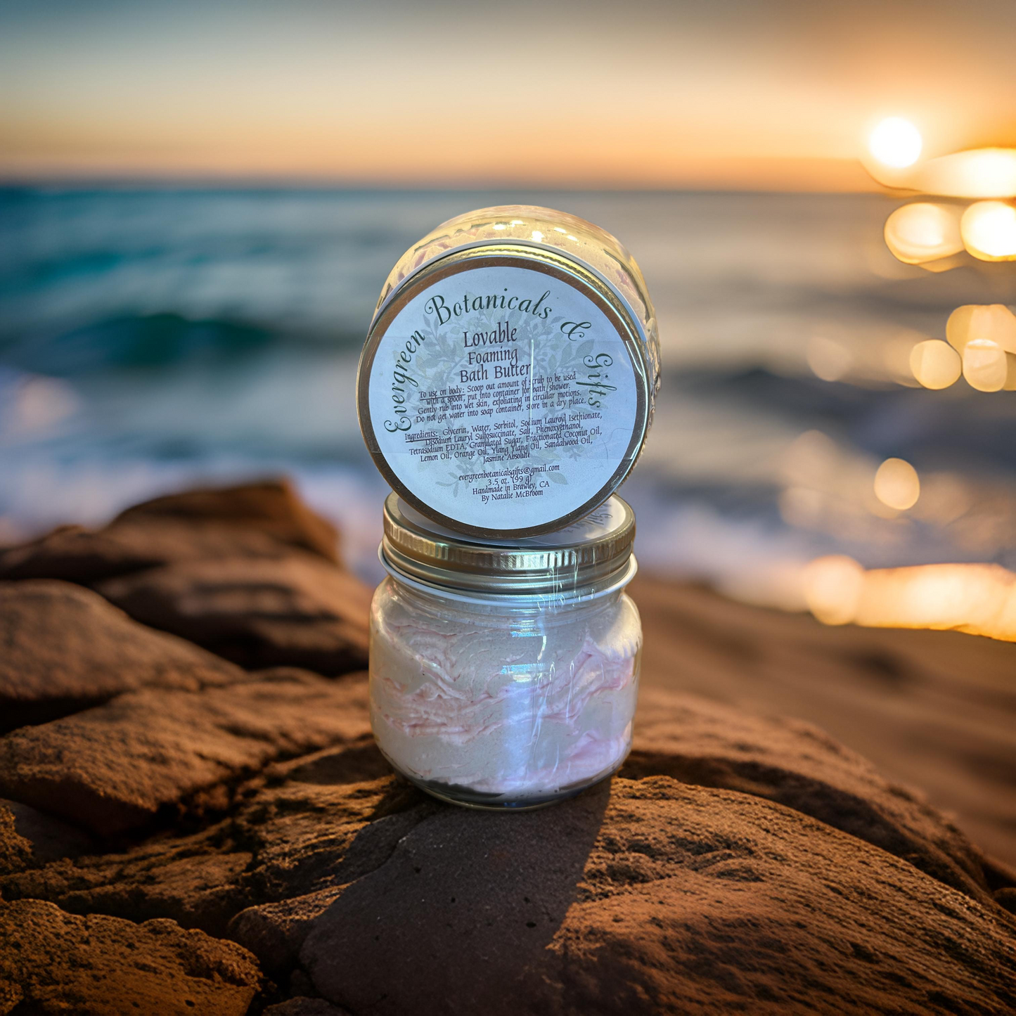 Foaming Bath Scrub - Lovable Scent