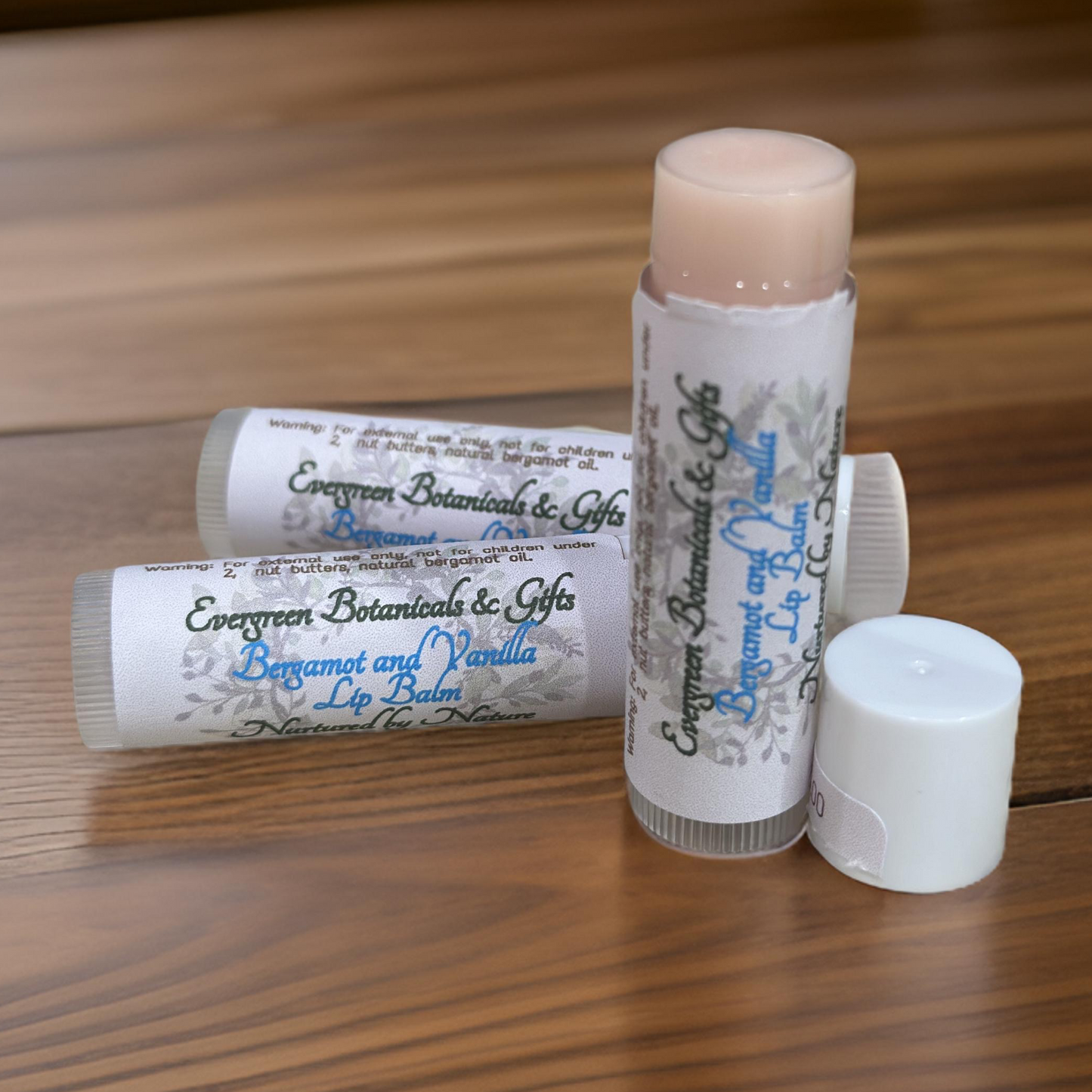 Bergamot and Vanilla Lip Balm