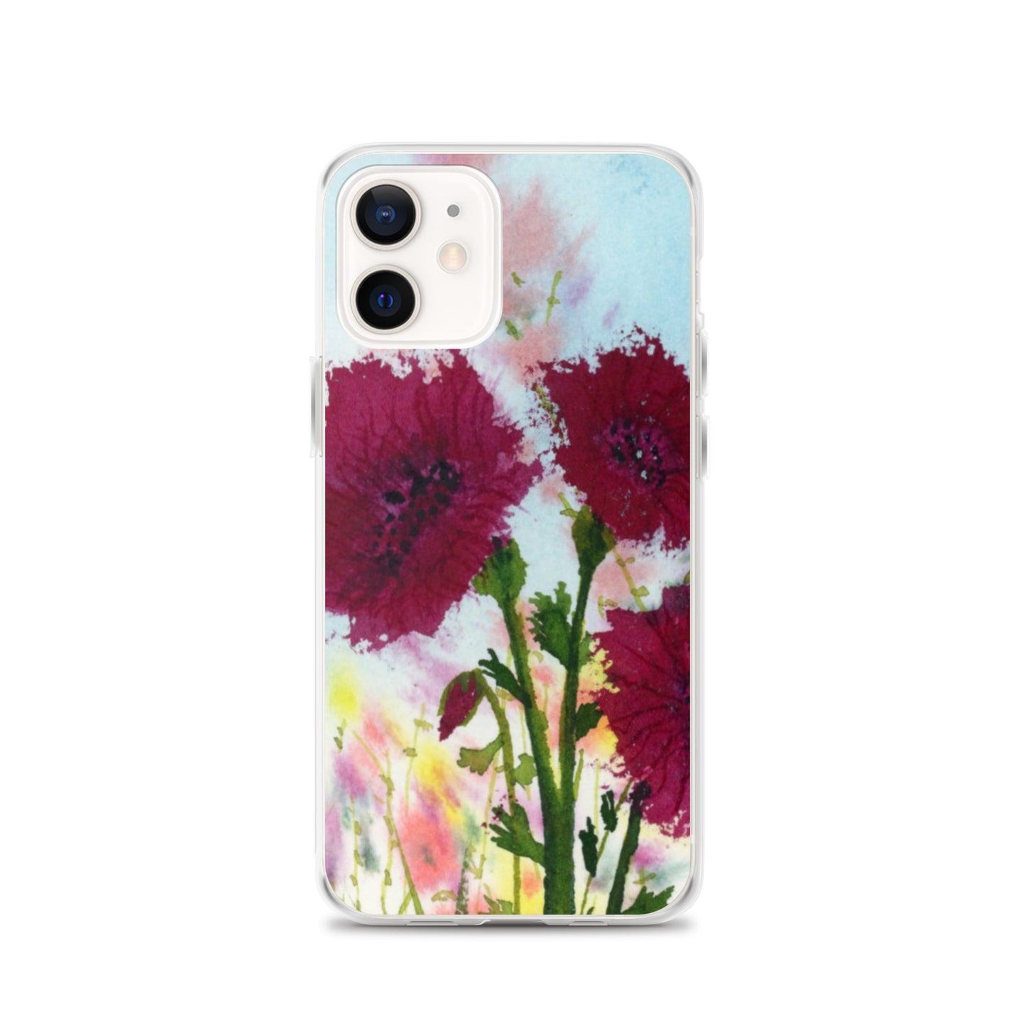 Dark Poppies Clear Case for iPhone®