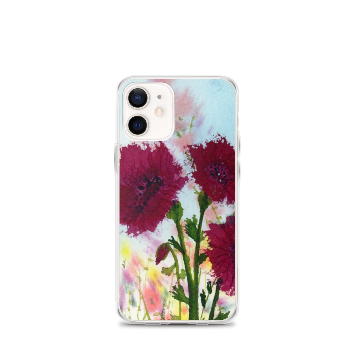 Dark Poppies Clear Case for iPhone®