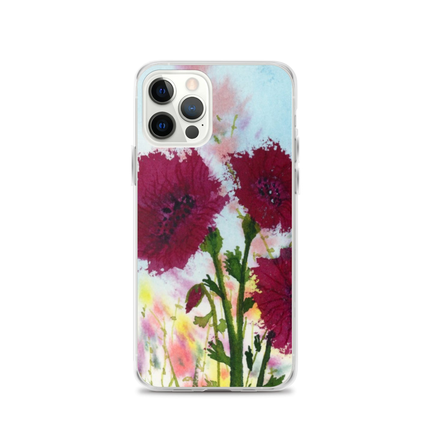 Dark Poppies Clear Case for iPhone®