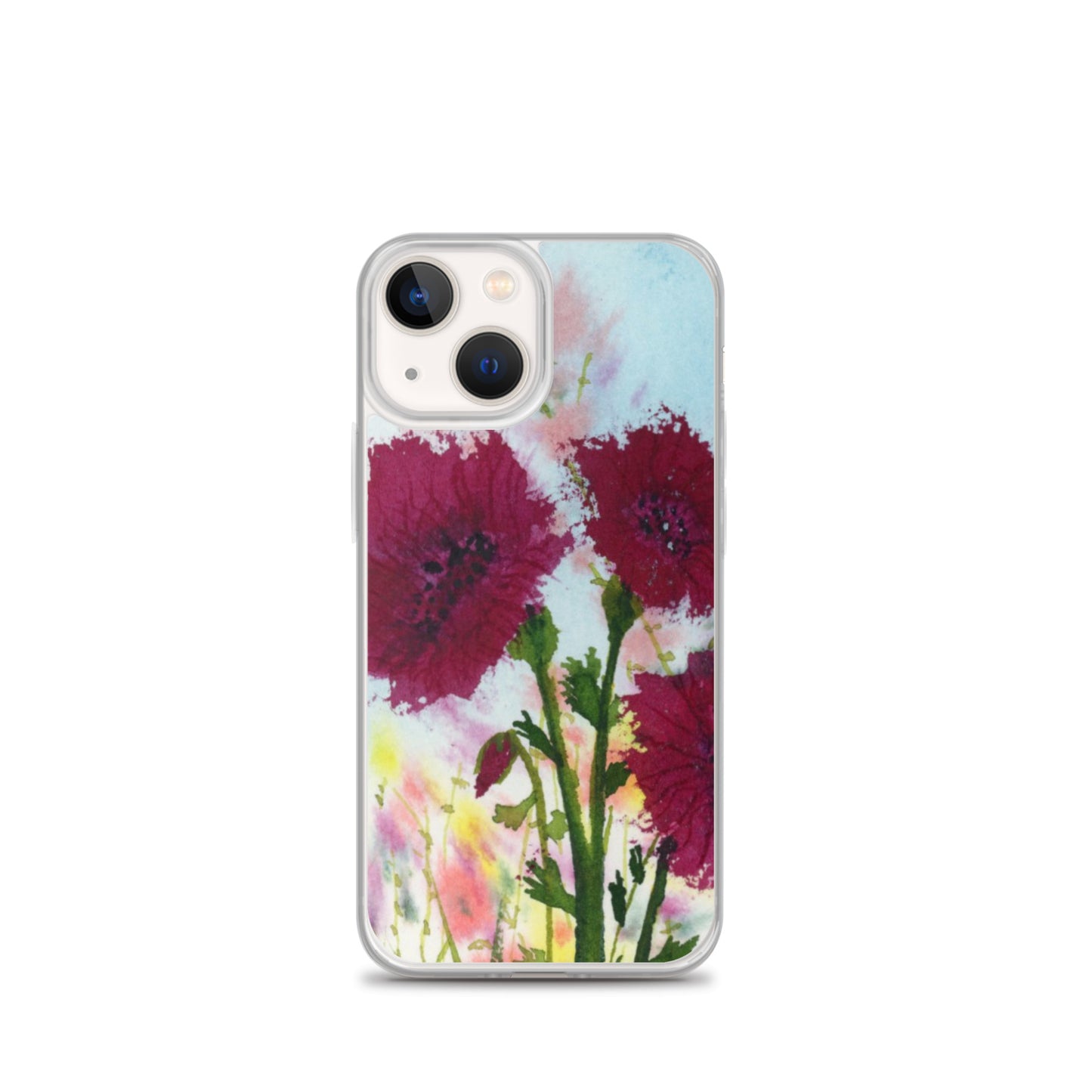 Dark Poppies Clear Case for iPhone®