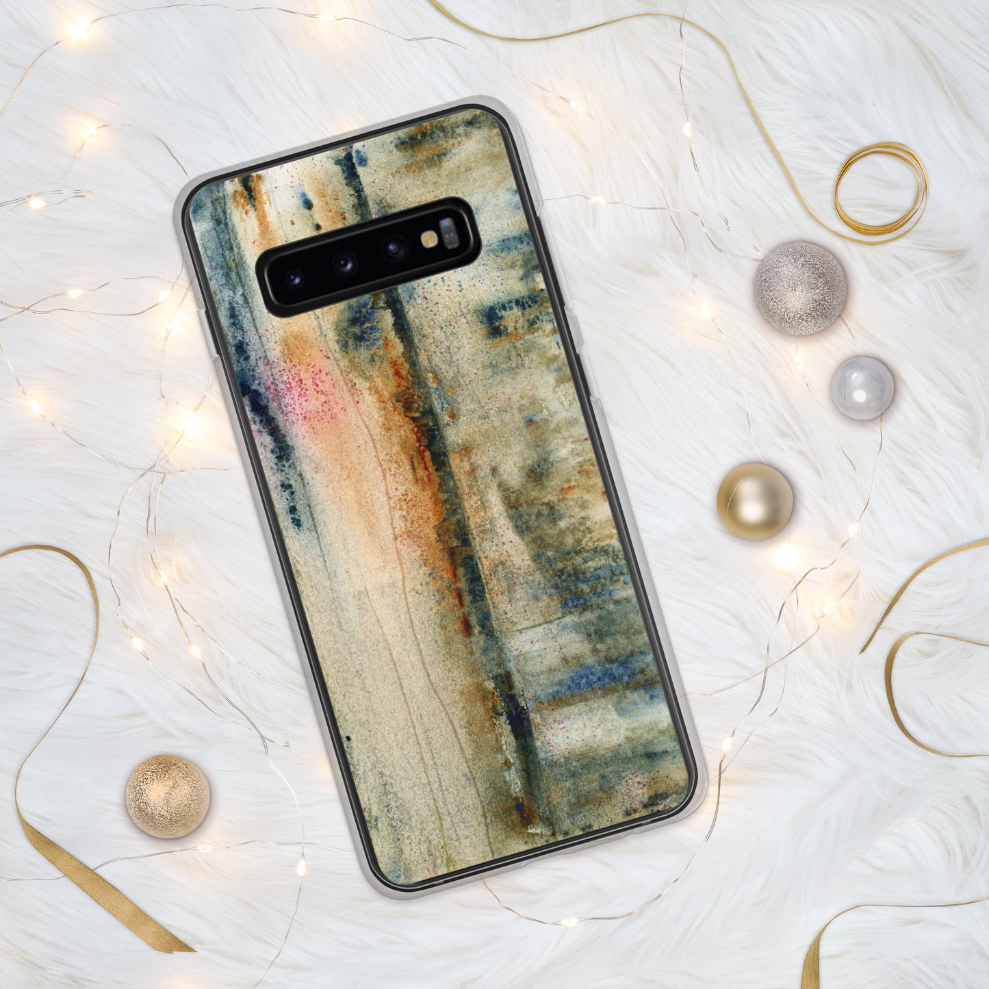 Rustic Smear Clear Case for Samsung®