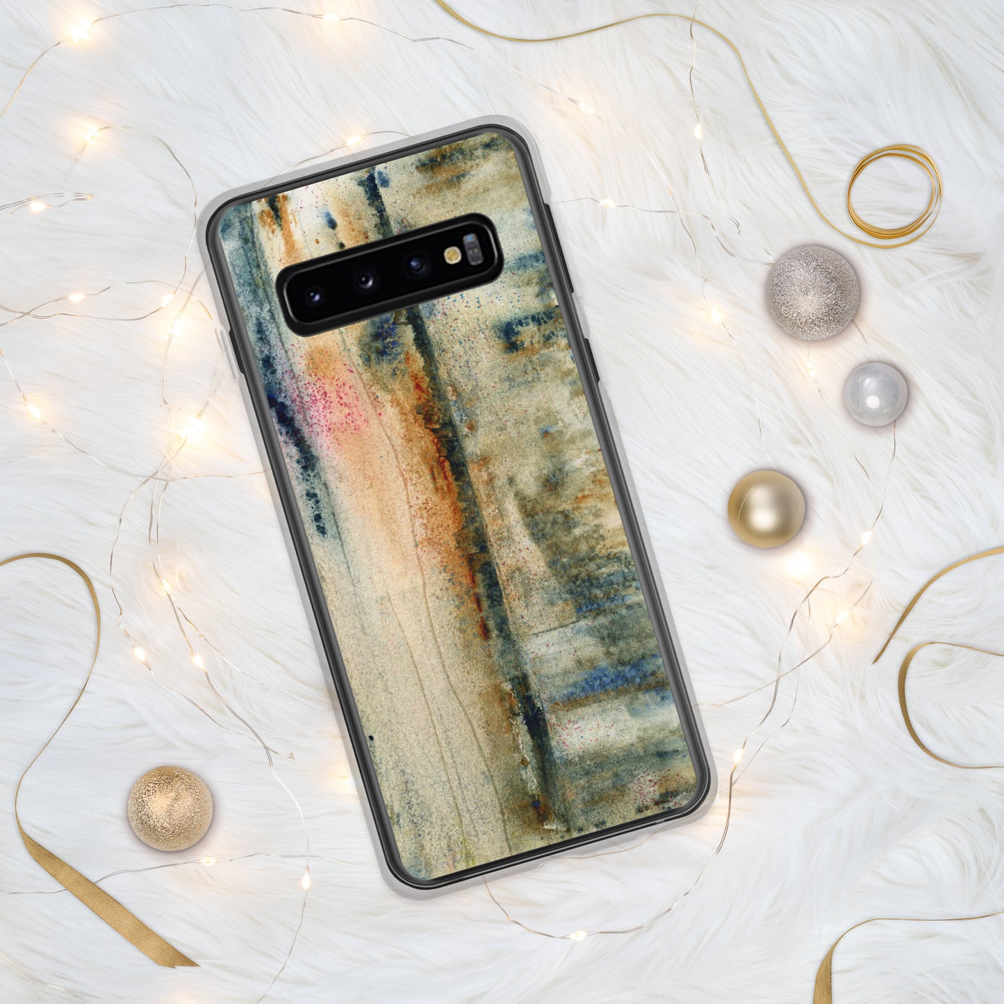 Rustic Smear Clear Case for Samsung®