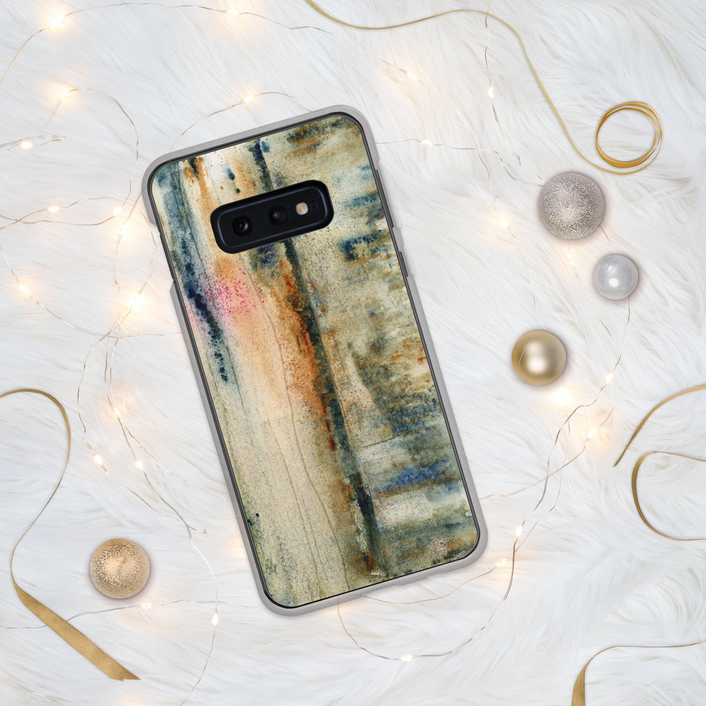 Rustic Smear Clear Case for Samsung®