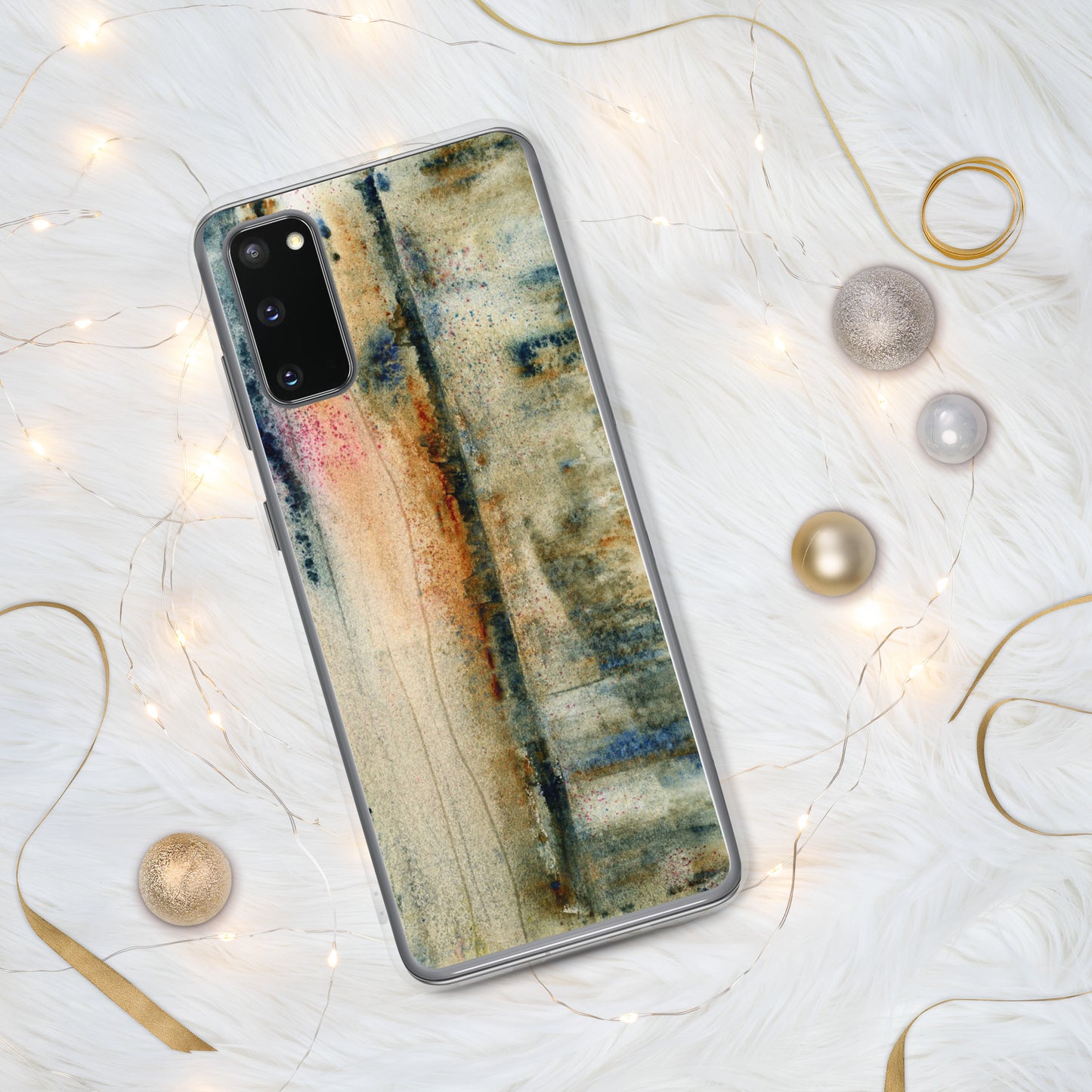 Rustic Smear Clear Case for Samsung®