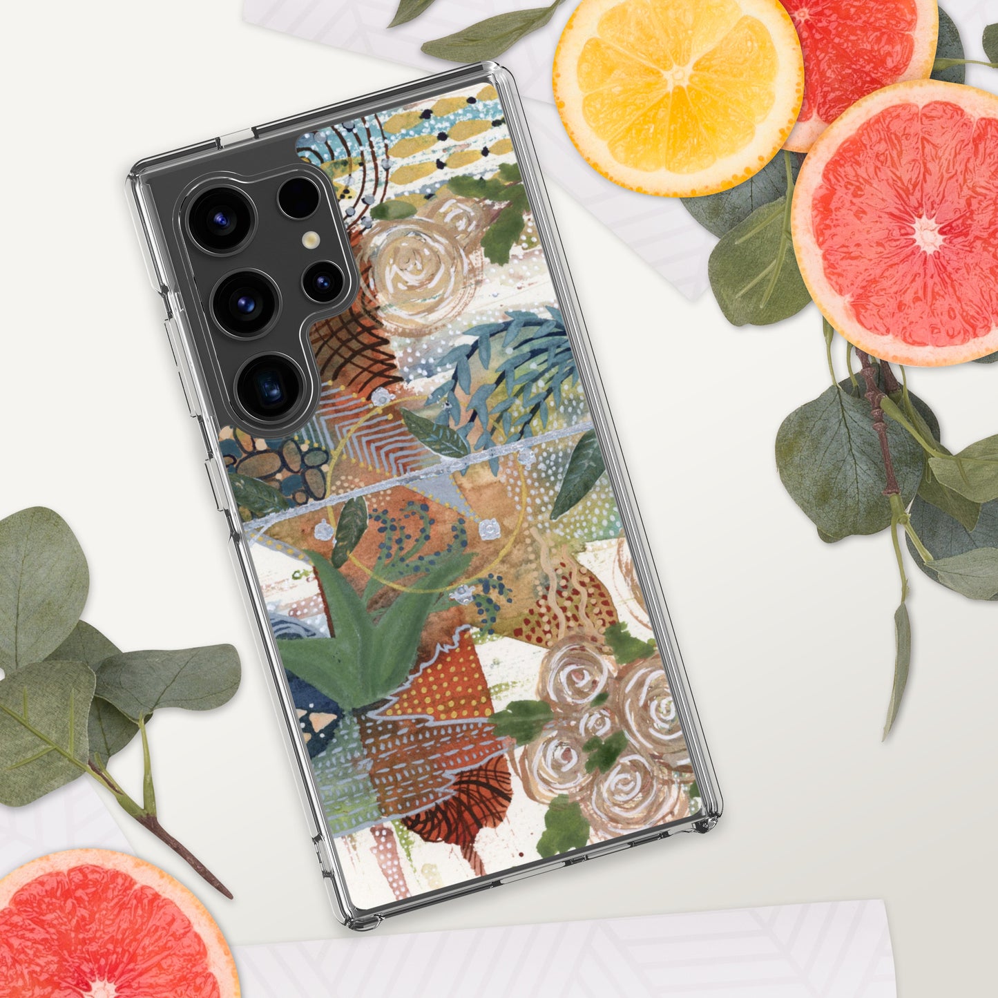 It's All Roses Clear Case for Samsung®