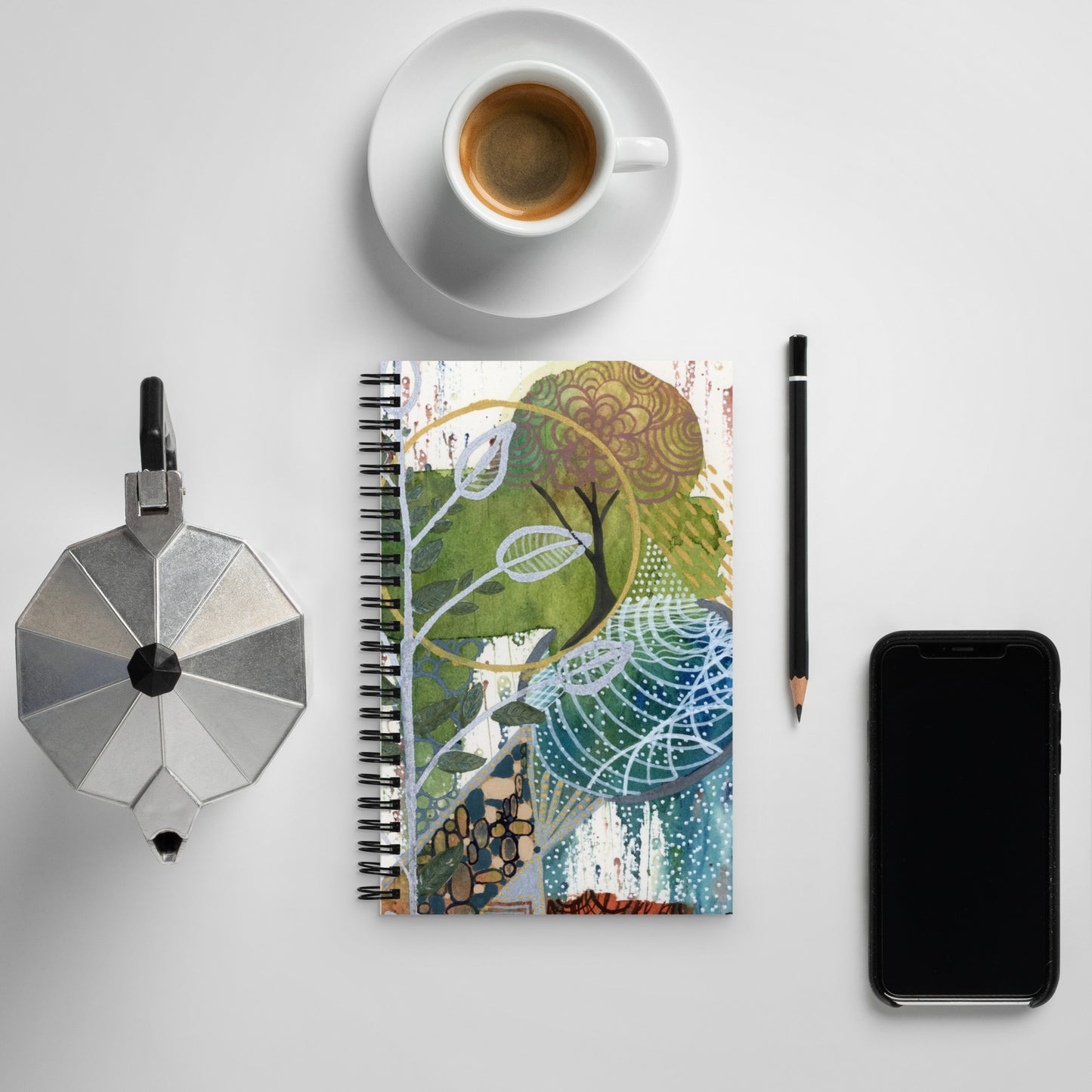 Abundance Spiral notebook